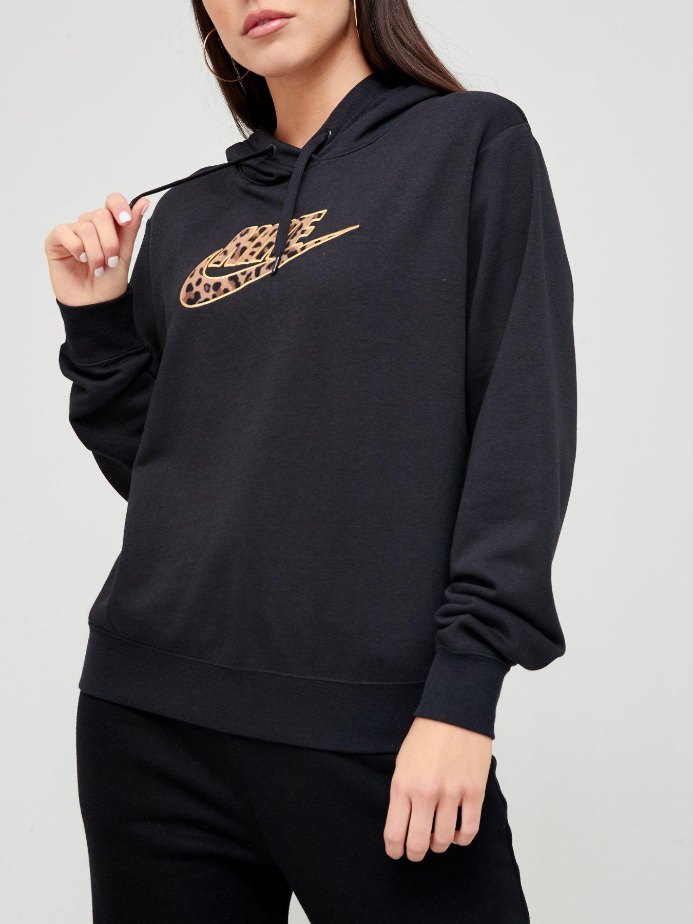 black and gold nike pullover