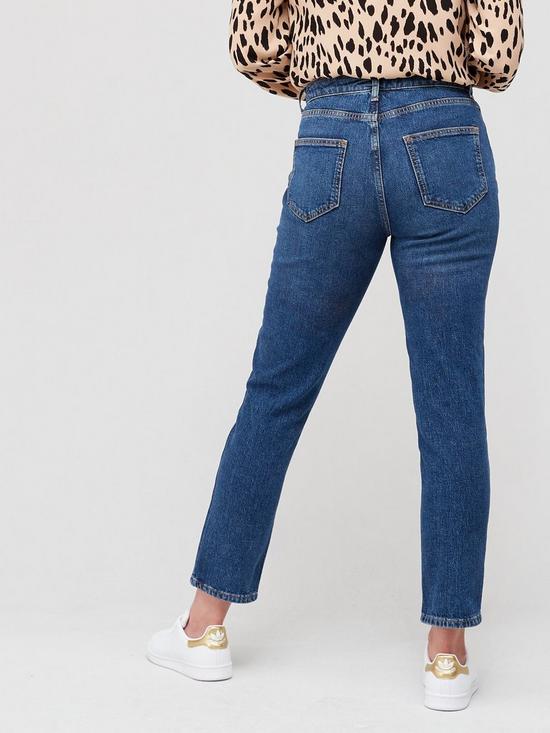 stillFront image of fig-basil-straight-leg-jeans-dark-wash