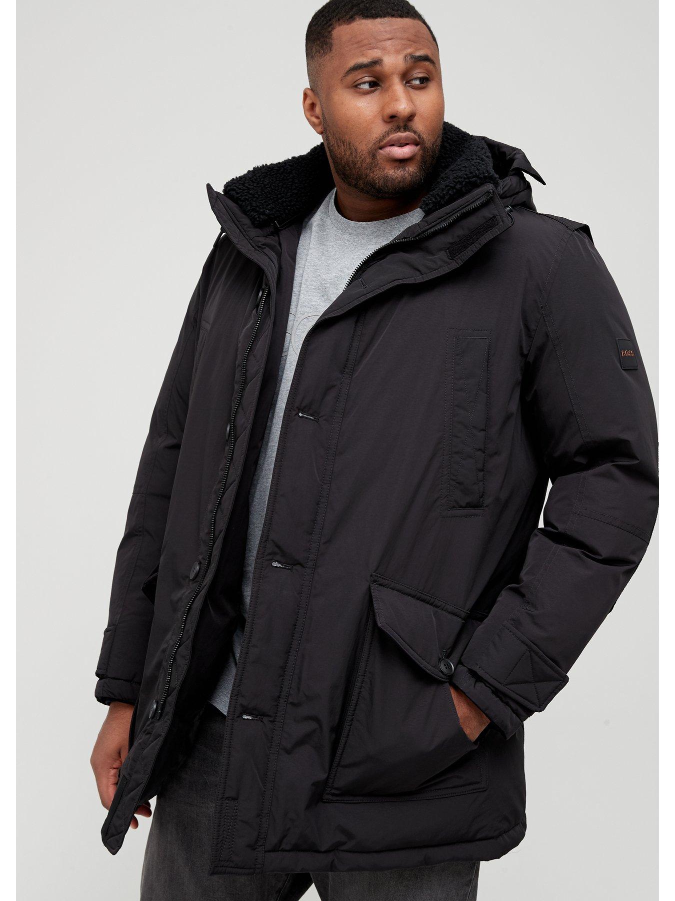 mens big and tall parkas