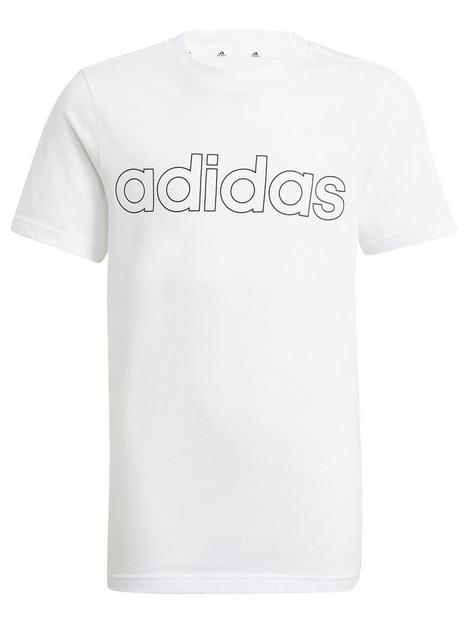 adidas-junior-boys-linear-t-shirt-whiteblack