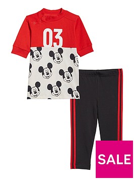 adidas-infant-girls-disney-mickey-mouse-t-shirt-amp-legging-set-redwhite