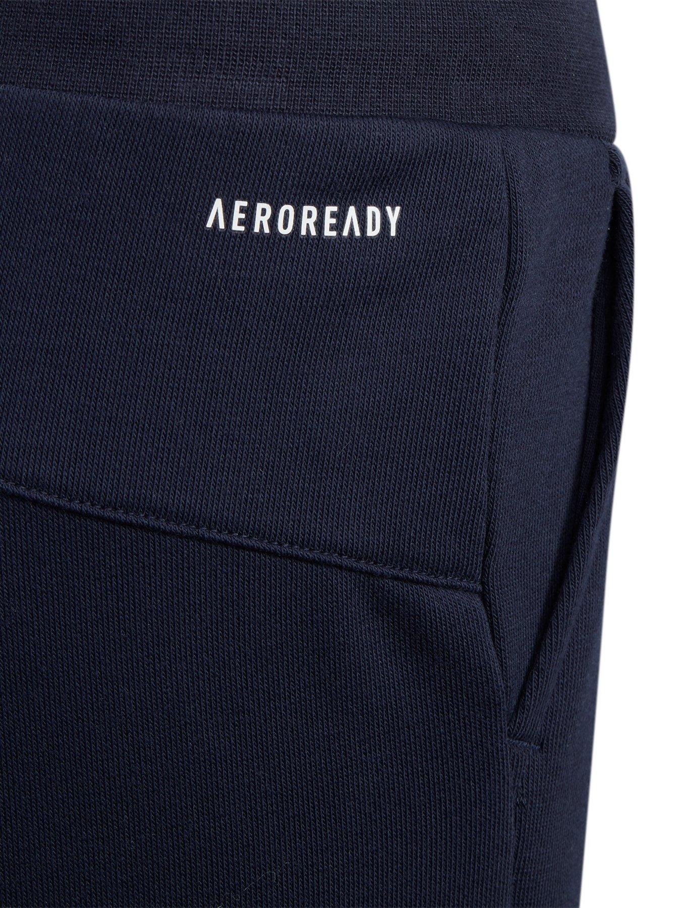  Kids Girls French Terry Knit Pant - Navy