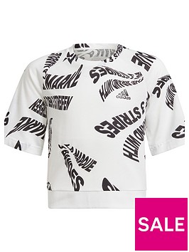 adidas-junior-girls-m-t-shirt-whiteblack