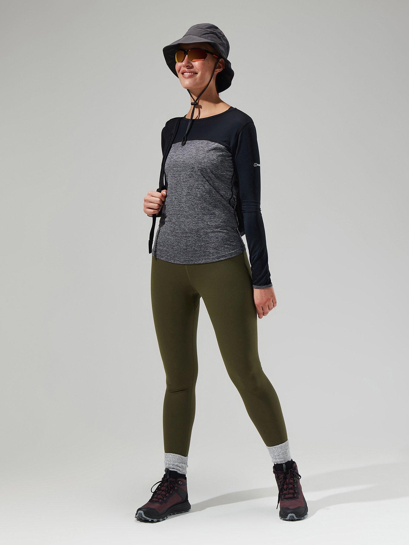 Berghaus Voyager Long Sleeve Tech Tee Grey