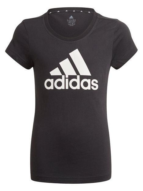 adidas-junior-girls-bl-t-shirt-blackwhite