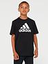  image of adidas-sportswear-junior-essentials-short-sleeve-t-shirt-nbsp--blackwhite