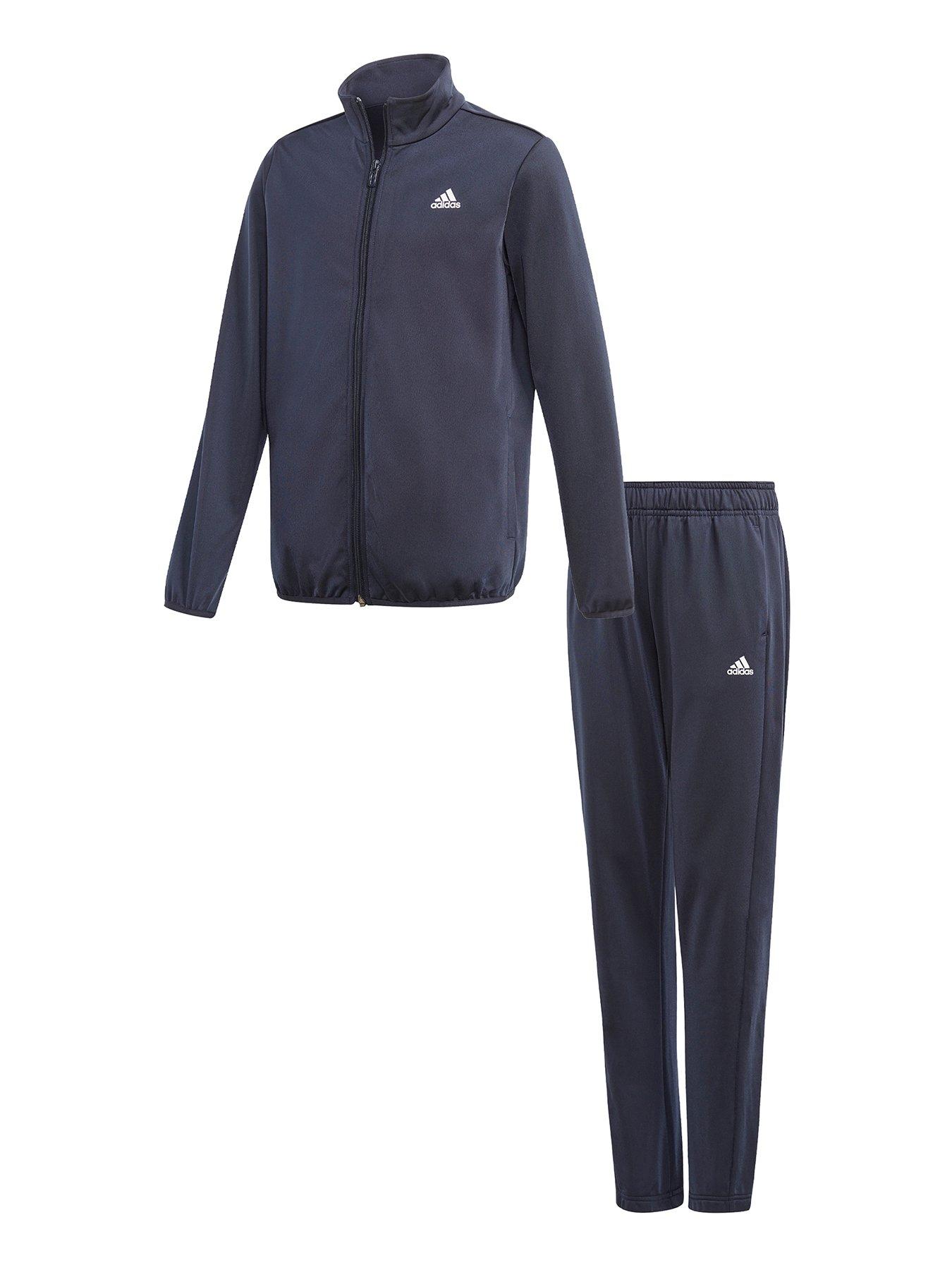 Grey and hotsell white adidas sweatsuit