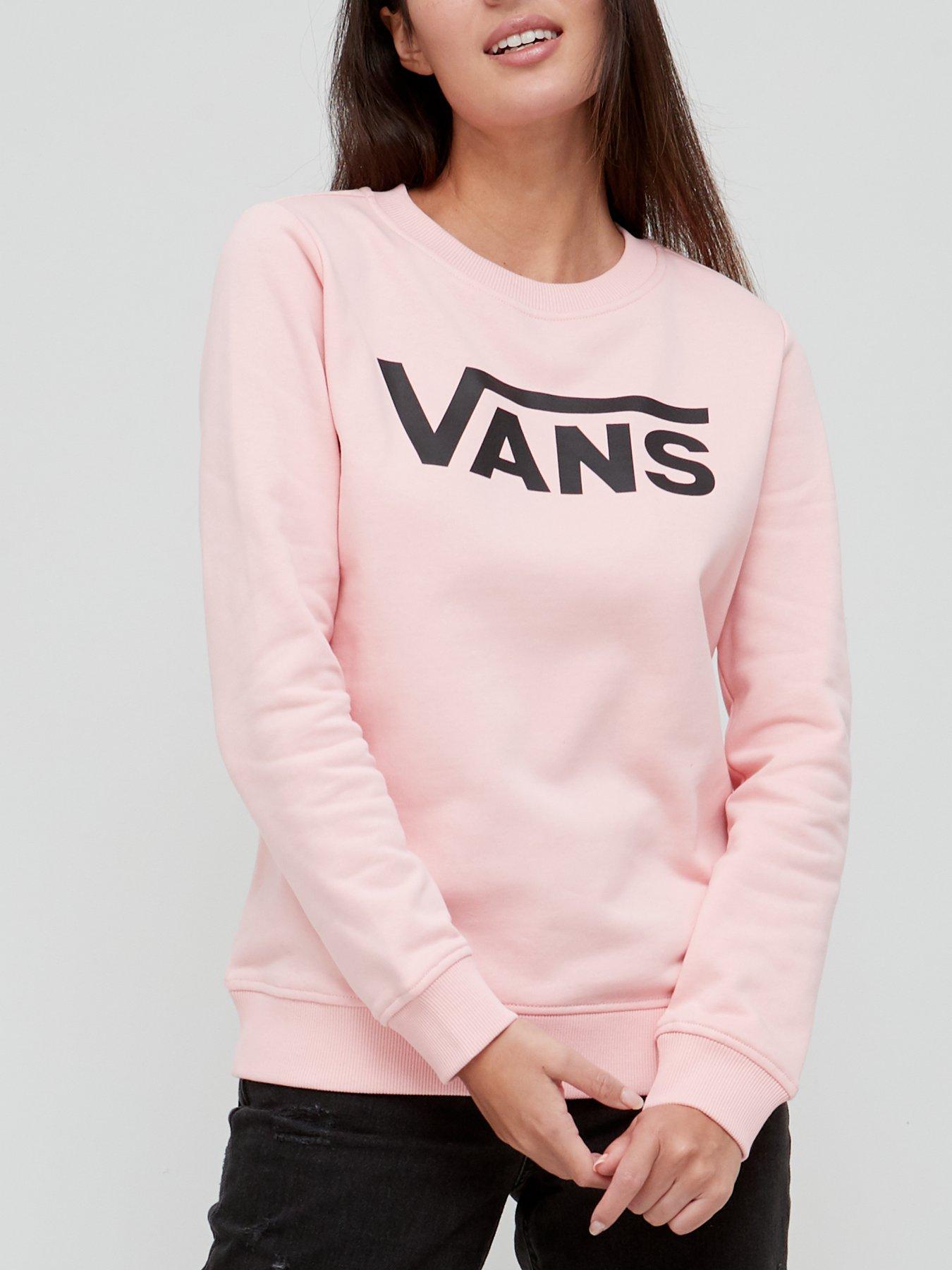 vans pink sweater