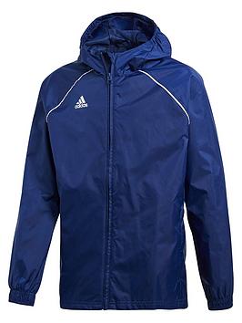adidas-junior-unisex-core18-rain-jacket-blue