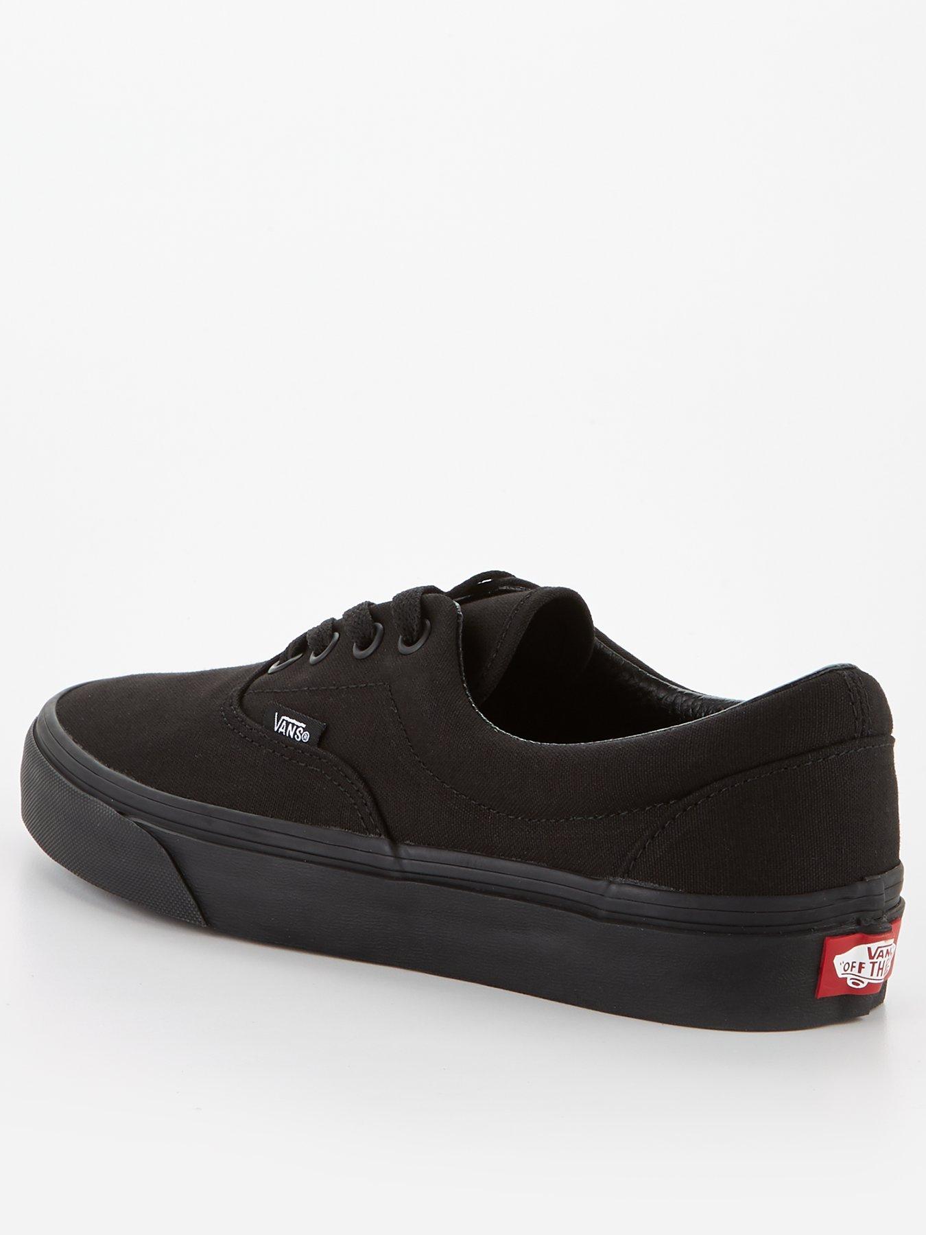 Van best sale black trainers