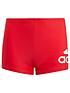 adidas-boysnbspbadge-of-sportnbspswim-brief-red-whitefront