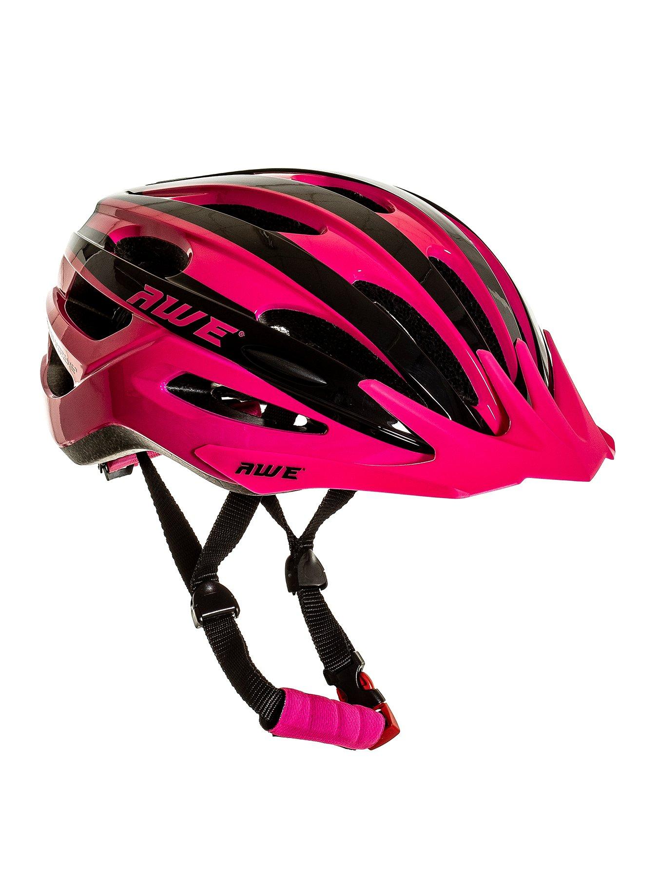 AWE® AWEBlade™ In Mould Adult Mens Cycling Helmet 58-61cm Black Red 