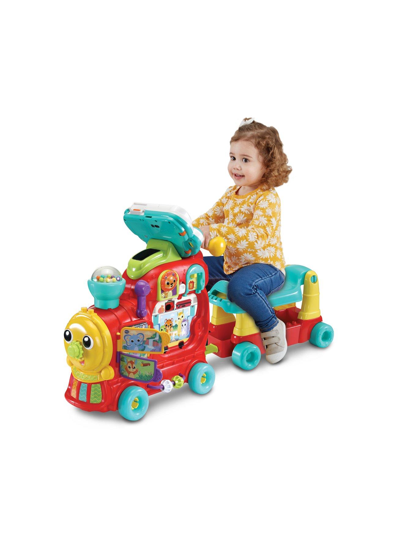 Vtech Ride on Train with working sounds and play blocks - baby