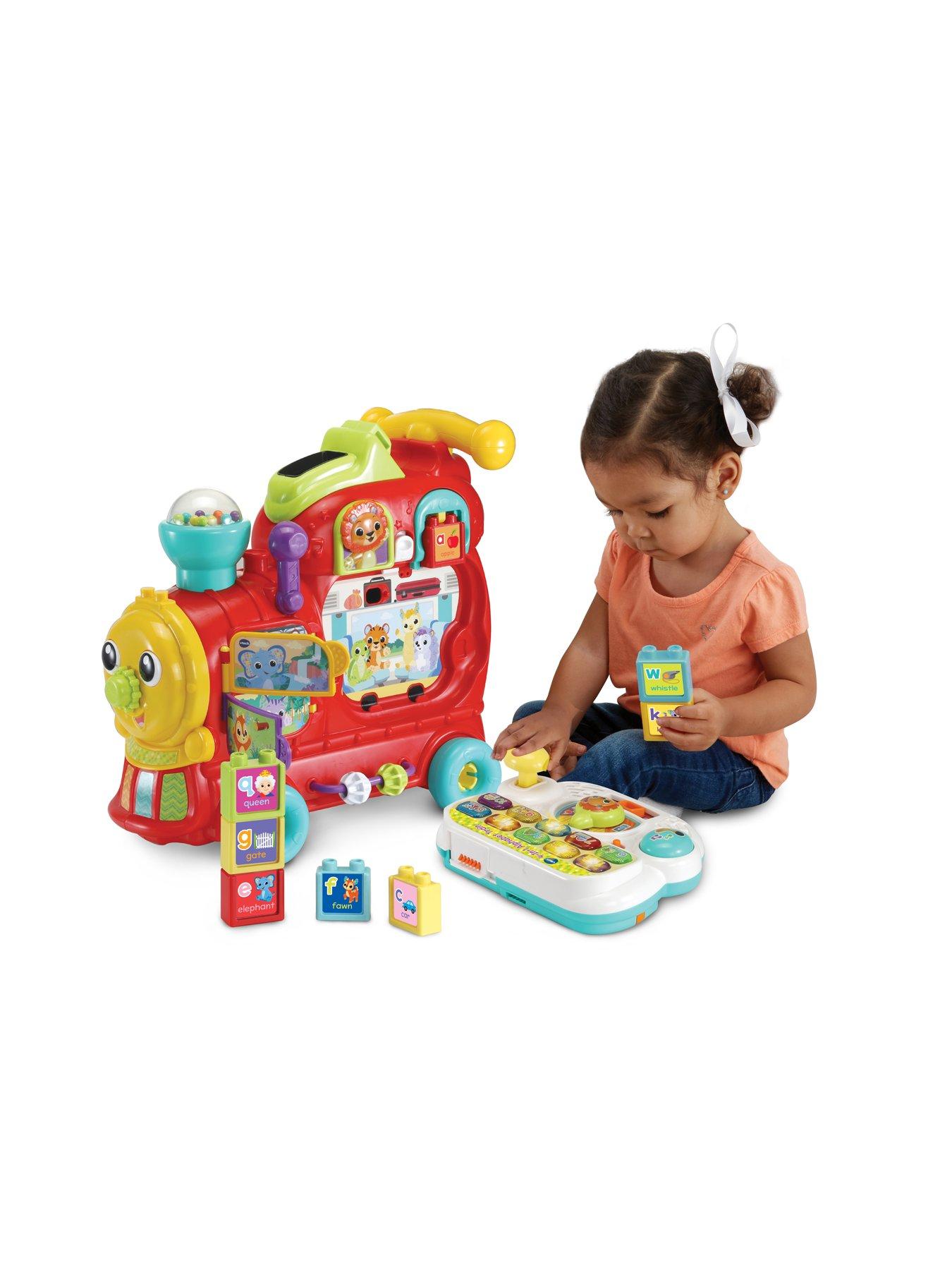 Vtech alphabet train sit best sale to stand