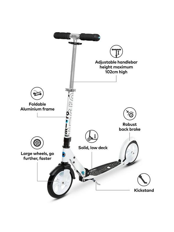 Image 3 of 6 of Micro Scooter Micro White Scooter