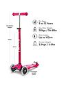 Image thumbnail 2 of 6 of Micro Scooter Maxi Deluxe LED Pink