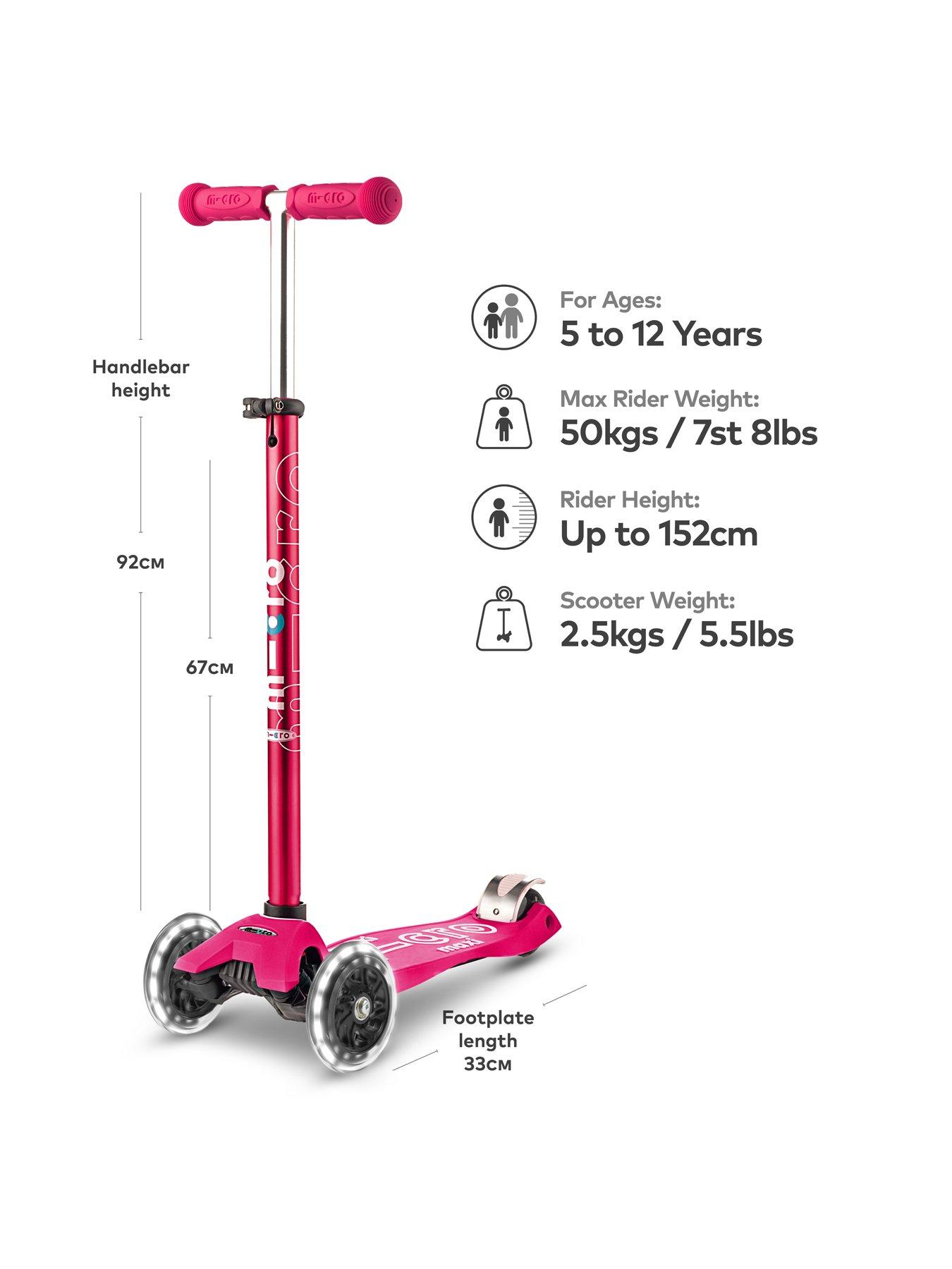 Maxi store scooter pink