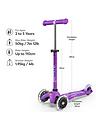 Image thumbnail 2 of 5 of Micro Scooter Mini Deluxe LED Scooter -&nbsp;Purple