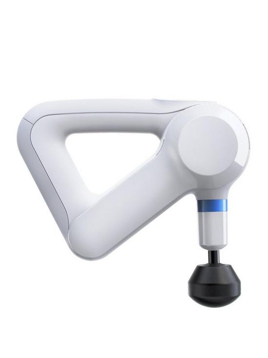 front image of therabody-theragun-elite-4th-generation-percussive-therapy-massager-white