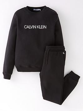 calvin-klein-jeans-boys-essentialnbspsweatpants-set-black