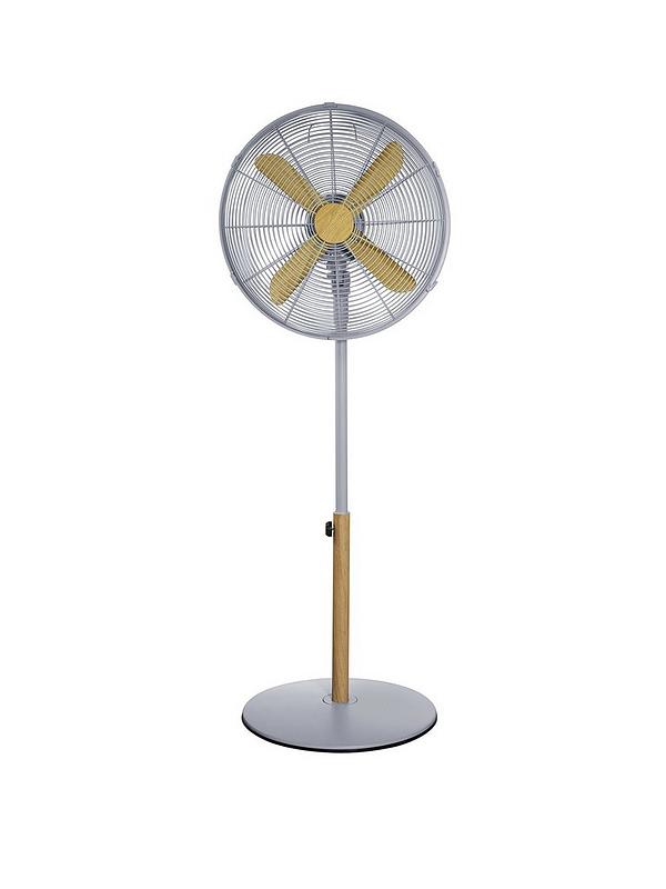 Height: 105 to 125cm Heavy Duty Oscillating Adjustable 16 inch Pedestal Fan 