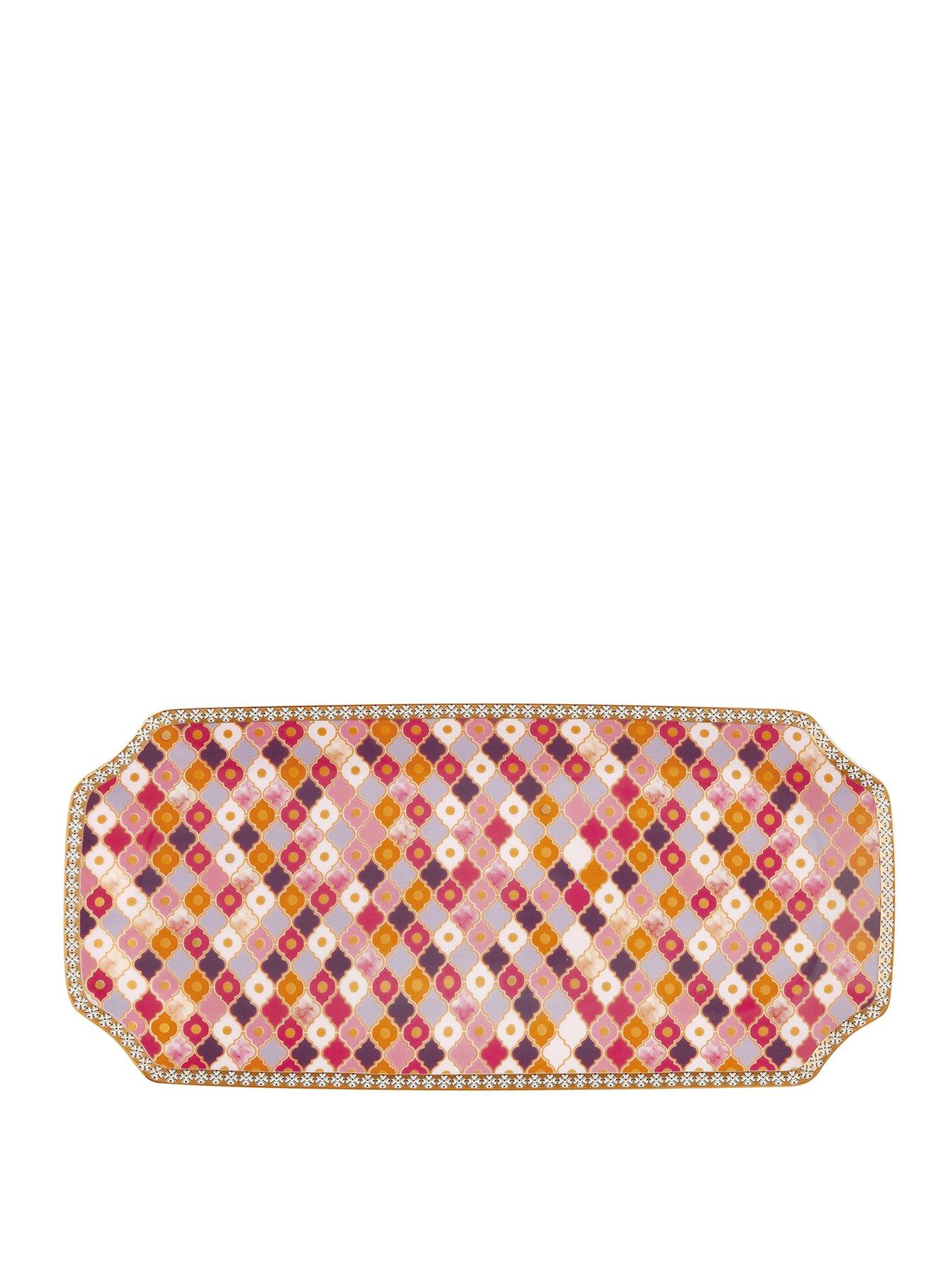 Product photograph of Maxwell Williams Kasbah Porcelain Platter In Rose from very.co.uk