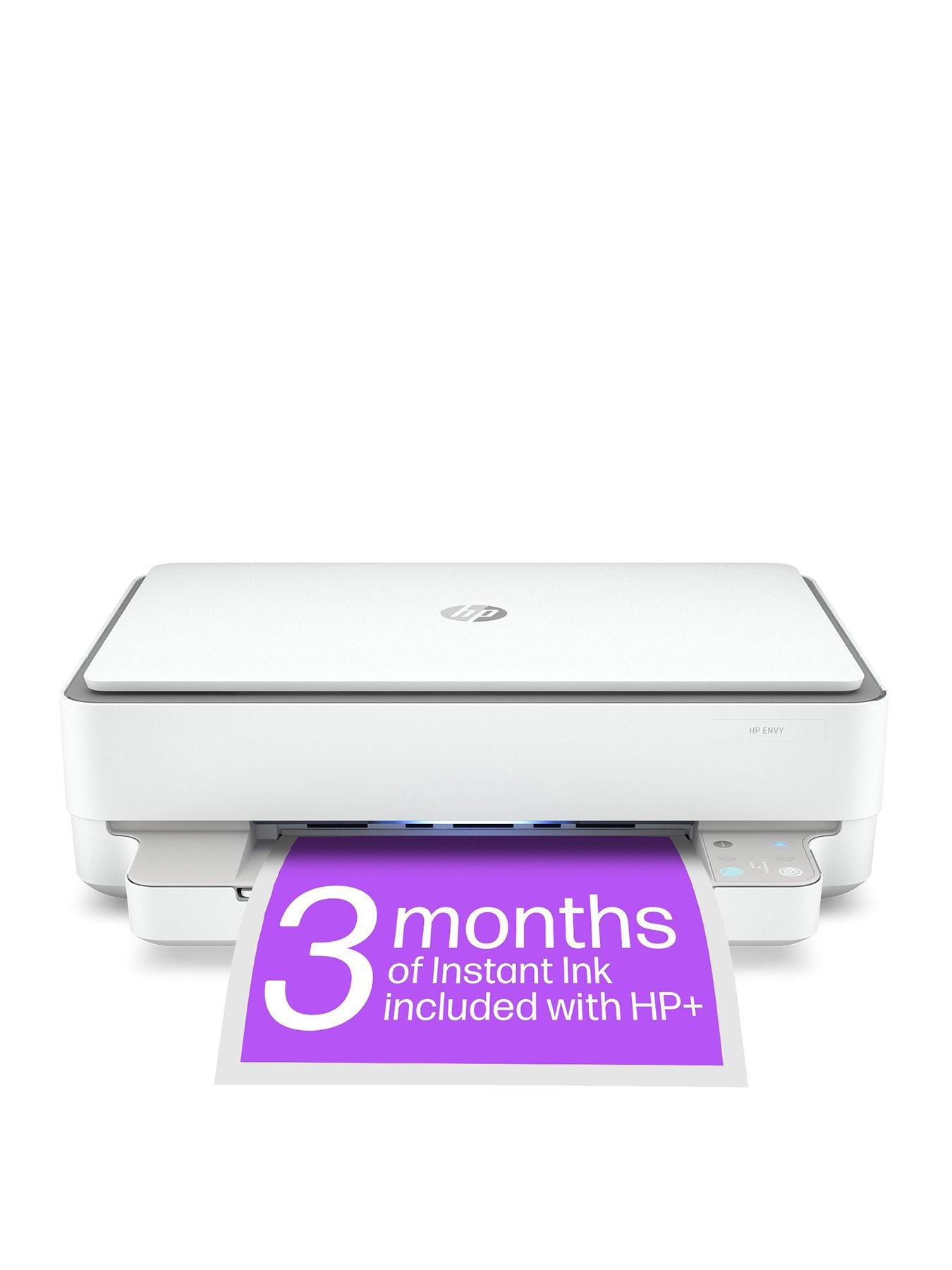 Hp Envy 6020E All In One Wireless Colour Printer With 3 Months Of Instant Ink Included With Hp+