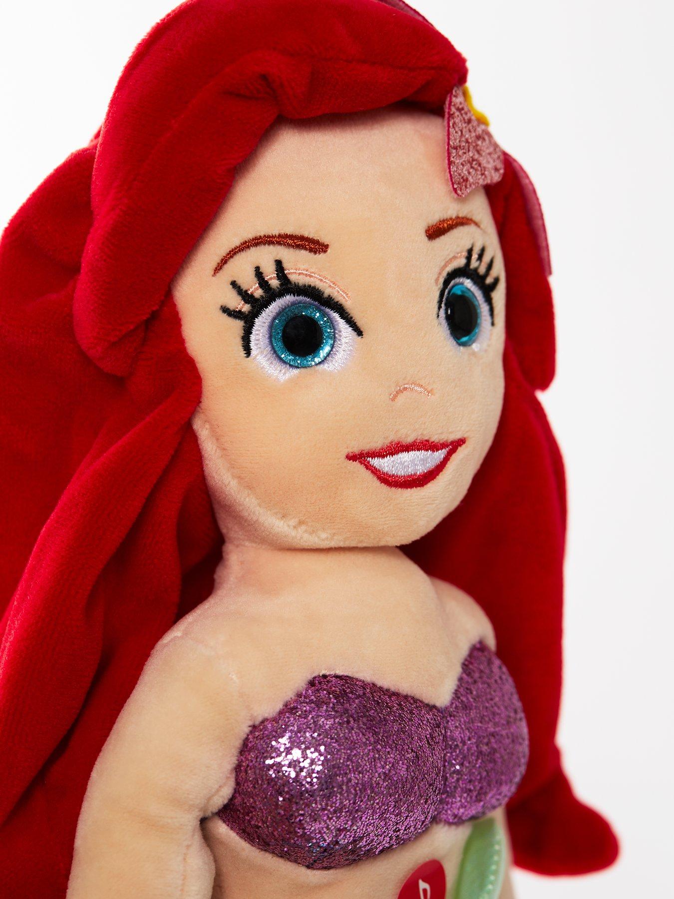 Ty Disney Princess Ariel Plush Doll 35m With Sound Very Co Uk