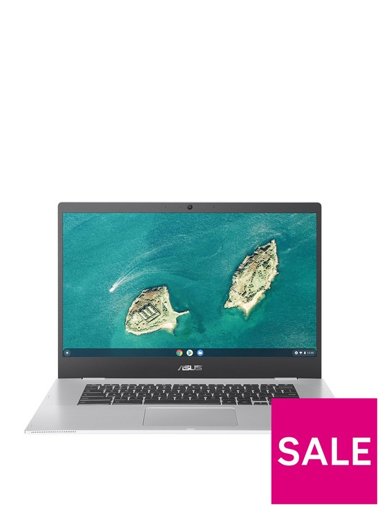 front image of asus-chromebook-cx1500cna-ej0026-156in-fhd-intel-celeronnbsp4gb-ram-64gb-storage-with-optional-microsoft-365-family-grey