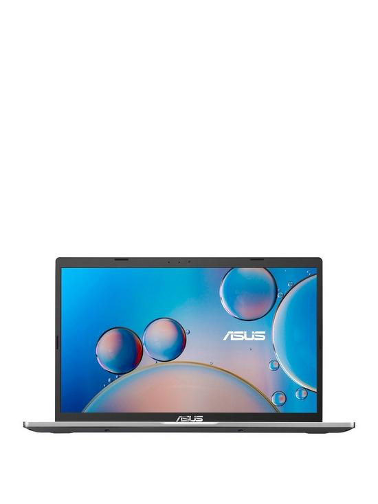 stillFront image of asus-x415ea-eb201ts-intel-pentium-gold-4gb-ram-128gb-ssd-14in-full-hd-laptop-with-microsoft-personal-included-and-optional-norton-360-1-year-silver