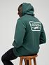  image of vans-full-patched-pull-over-hoodie-green