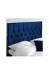  image of catherine-lansfield-boutique-padded-headboard