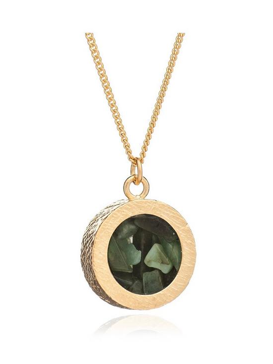 front image of rachel-jackson-london-birthstone-amulet-necklace-gold
