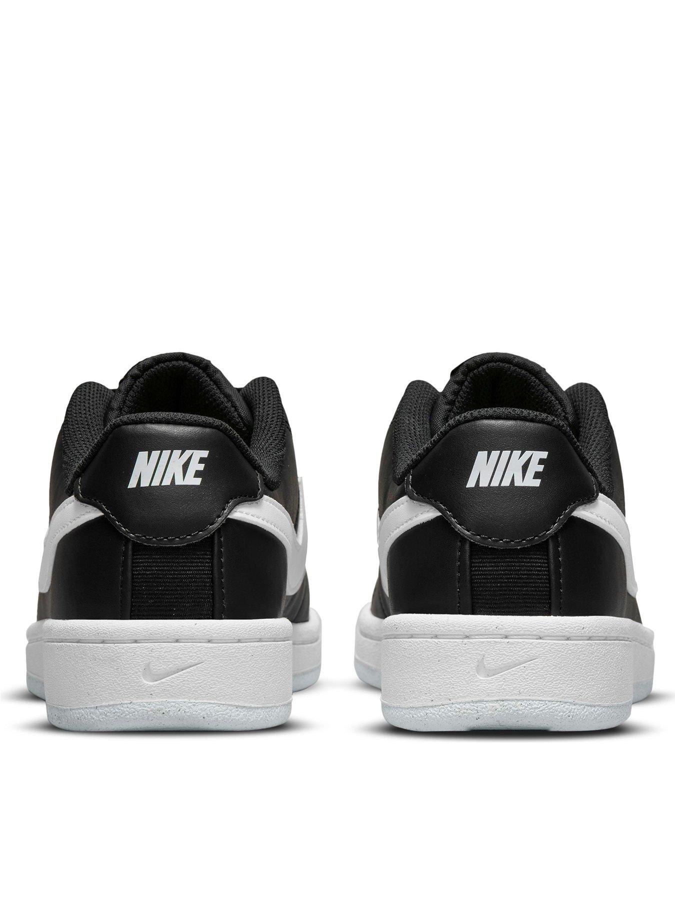 Nike court royale on sale black and white