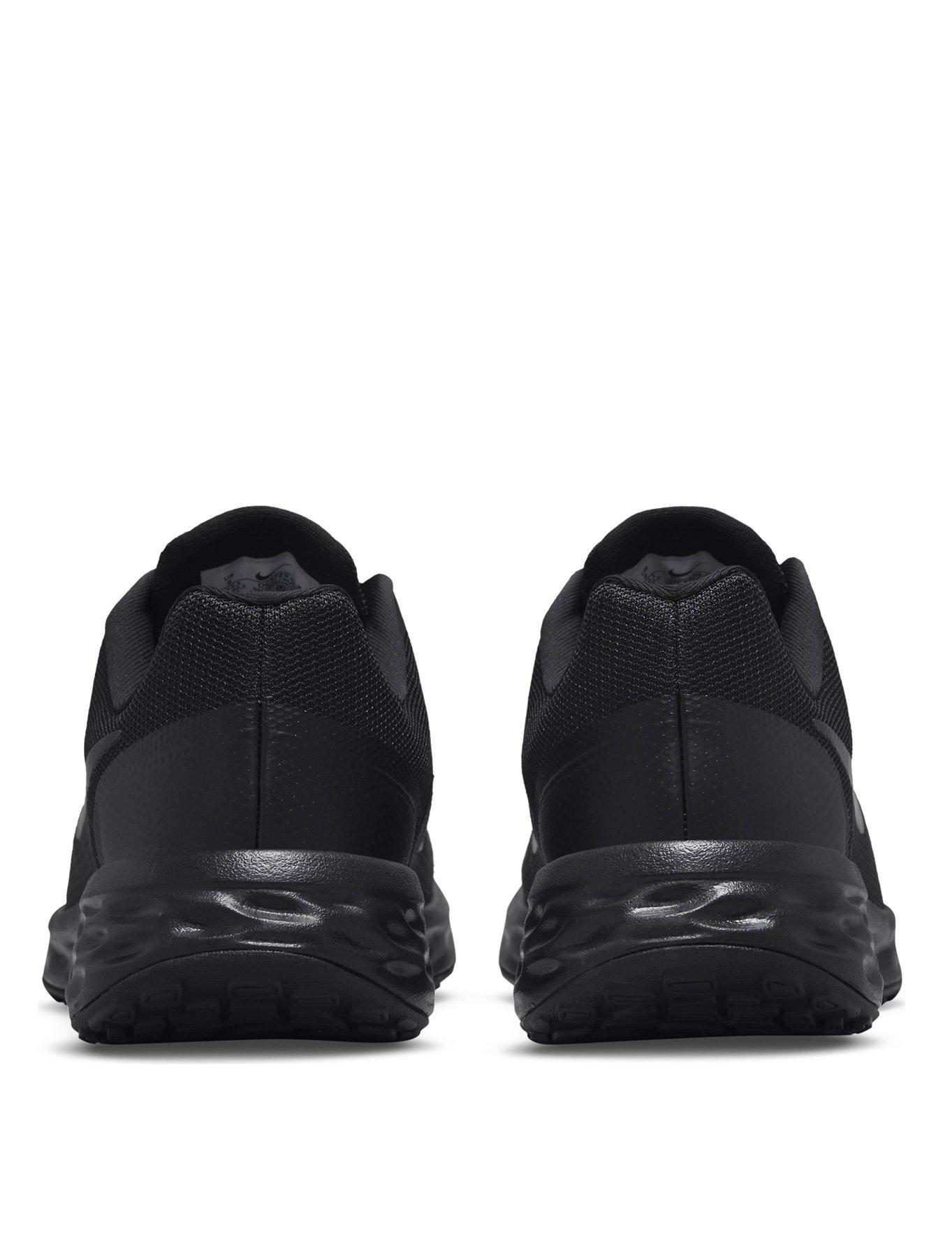 Very black nike trainers sales
