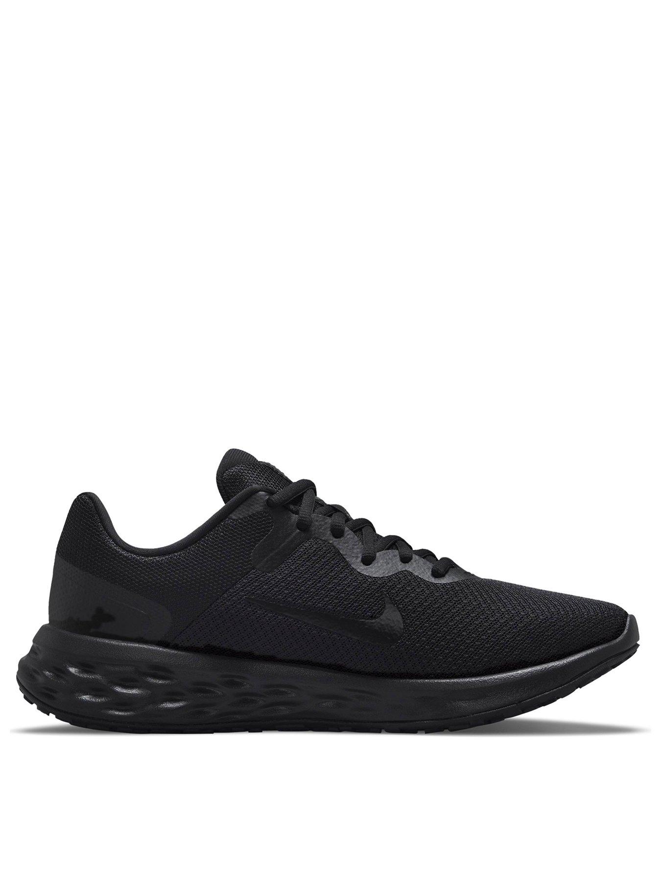 Nike Revolution 6 Trainers Black Black Very