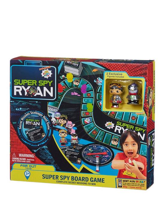 front image of ryans-world-super-spy-board-game