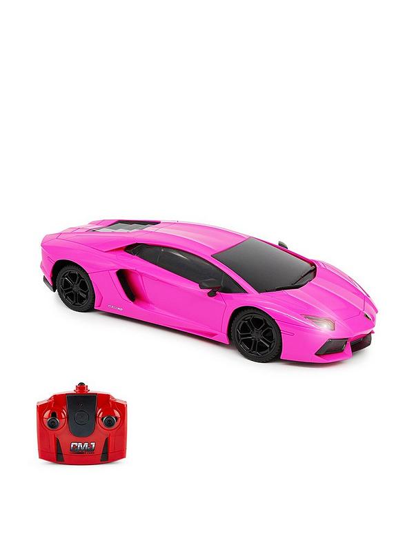 1:24 Scale Lamborghini Aventador Pink Remote Control Car | very.co.uk
