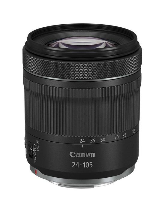front image of canon-rf-24-105mm-f4-71-is-stm-lens