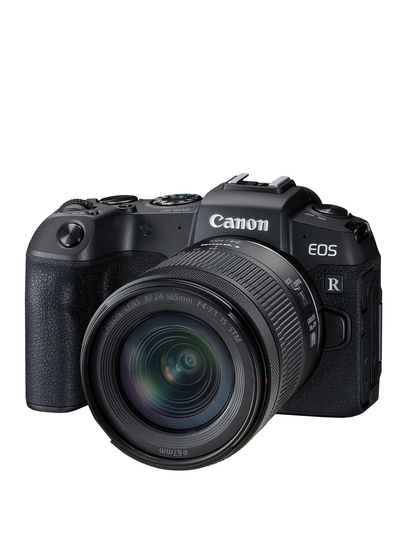 Canon EOS RP Full Frame Mirrorless Camera with Canon RF 24-105mm f/4-7.1 IS  STM Lens Kit | very.co.uk