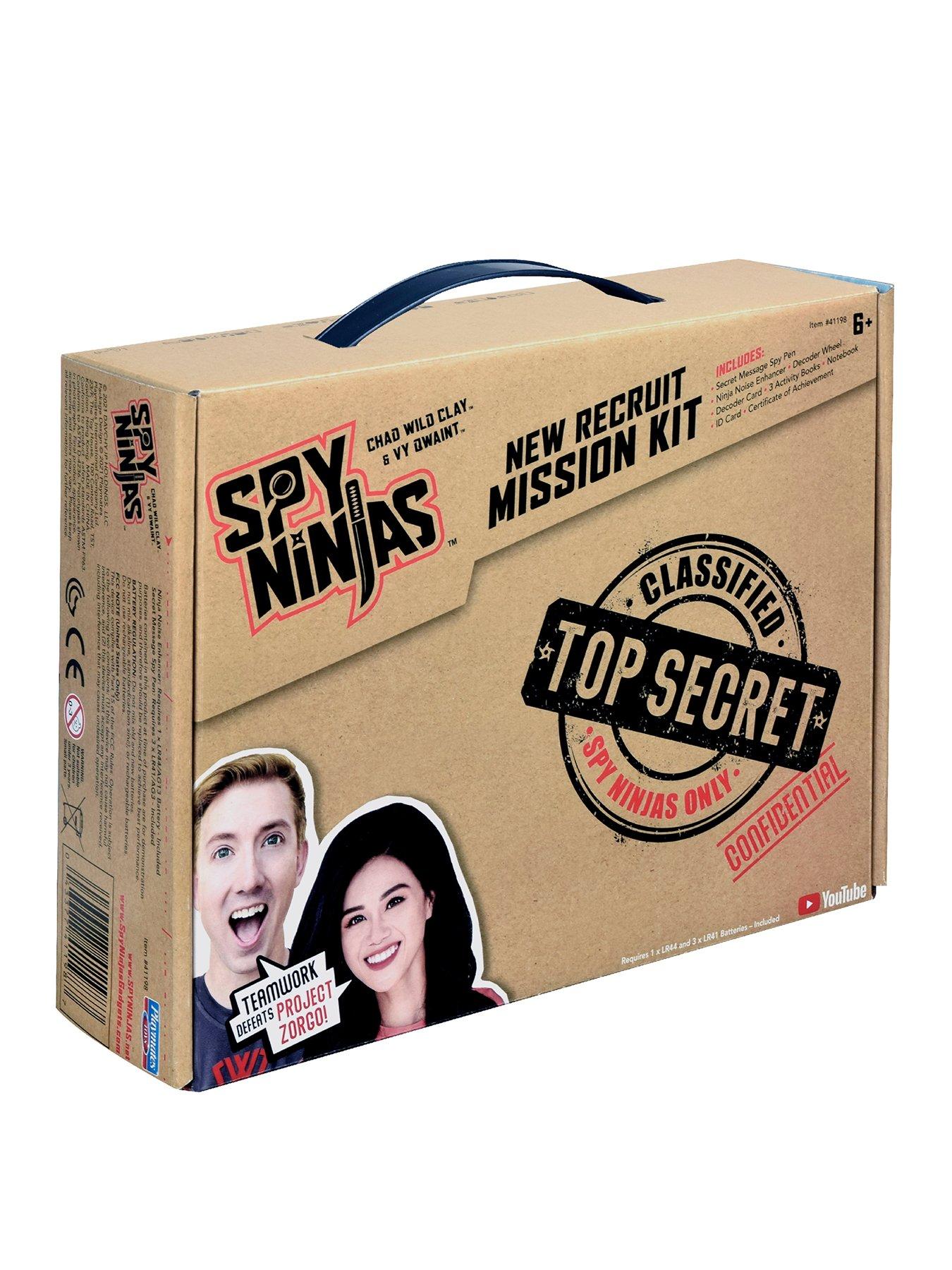 Spy Ninjas New Recruit Mission Kit | Very.co.uk