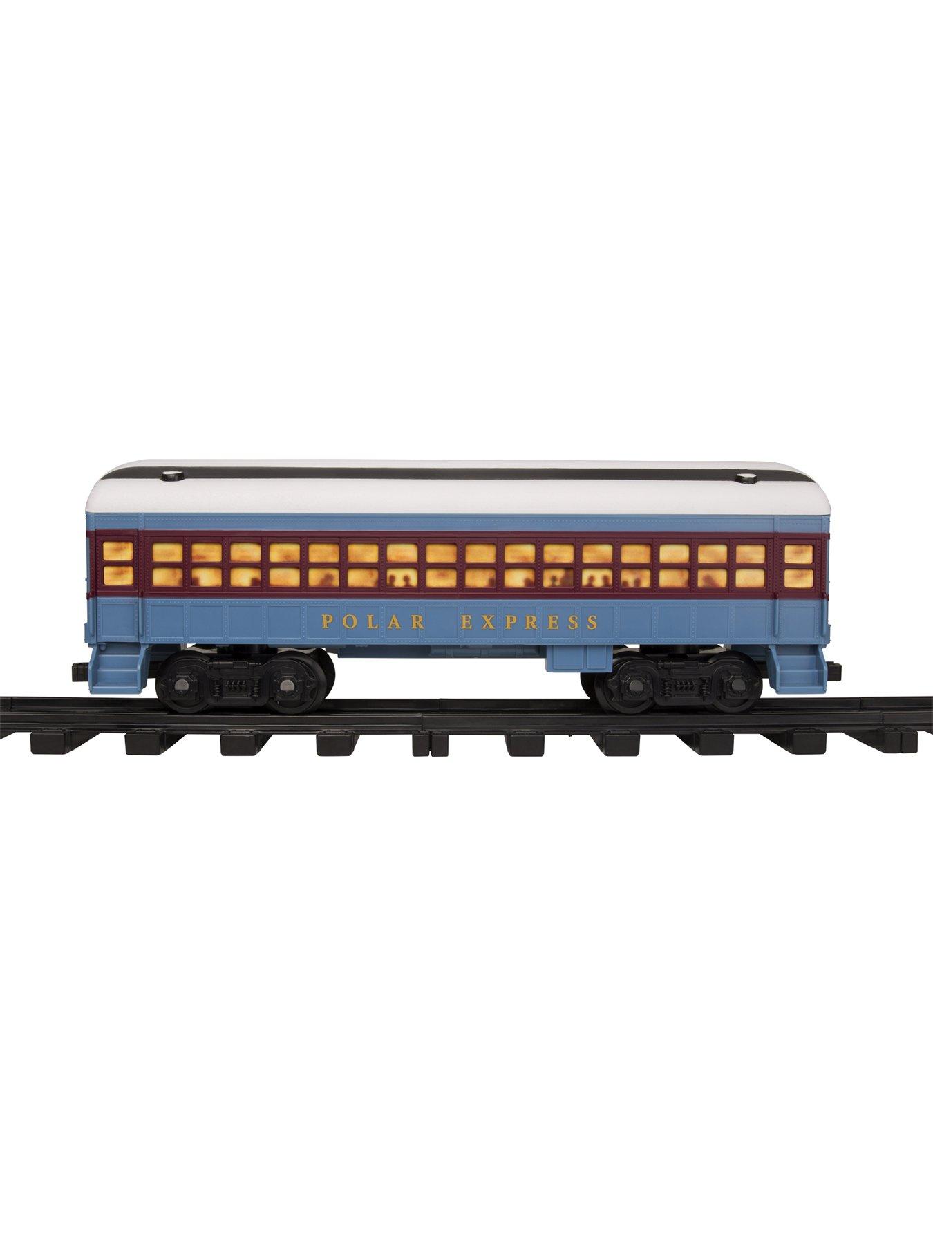 Lionel polar express train cheap extra track