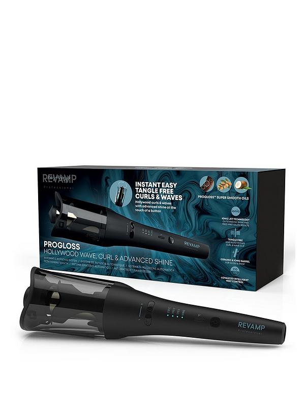 Image 1 of 5 of Revamp Progloss Hollywood Wave Advanced Protect and Shine Automatic Curler CL-2250