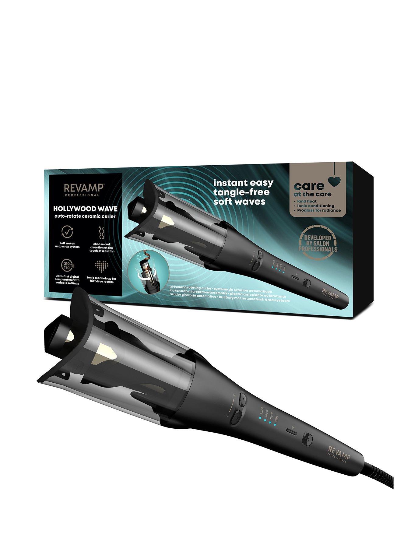Revamp Hollywood Wave, Curl  &  Advanced Shine Automatic Rotating Curler