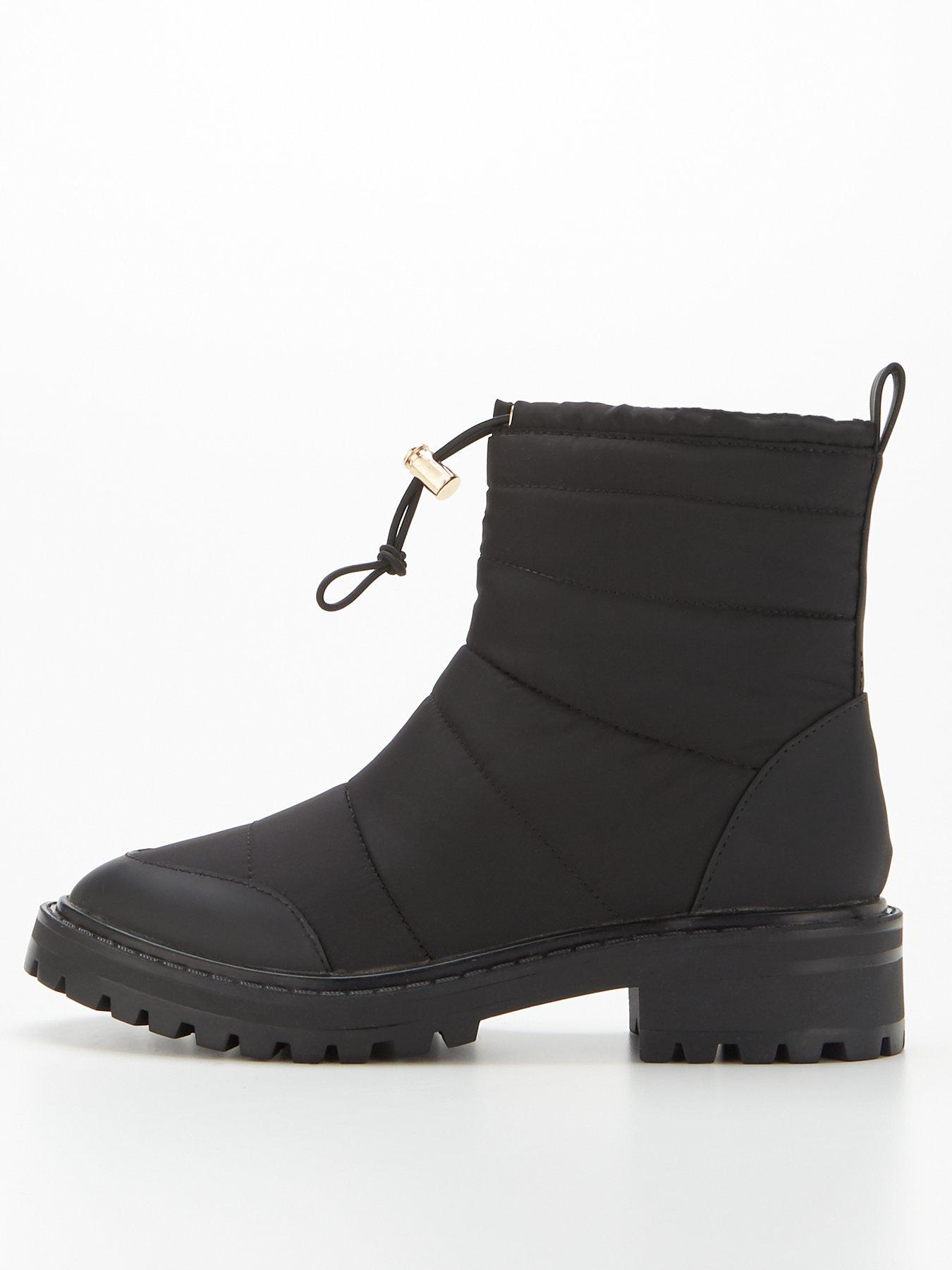 very white boots