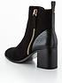  image of v-by-very-zip-block-heel-ankle-boot-black