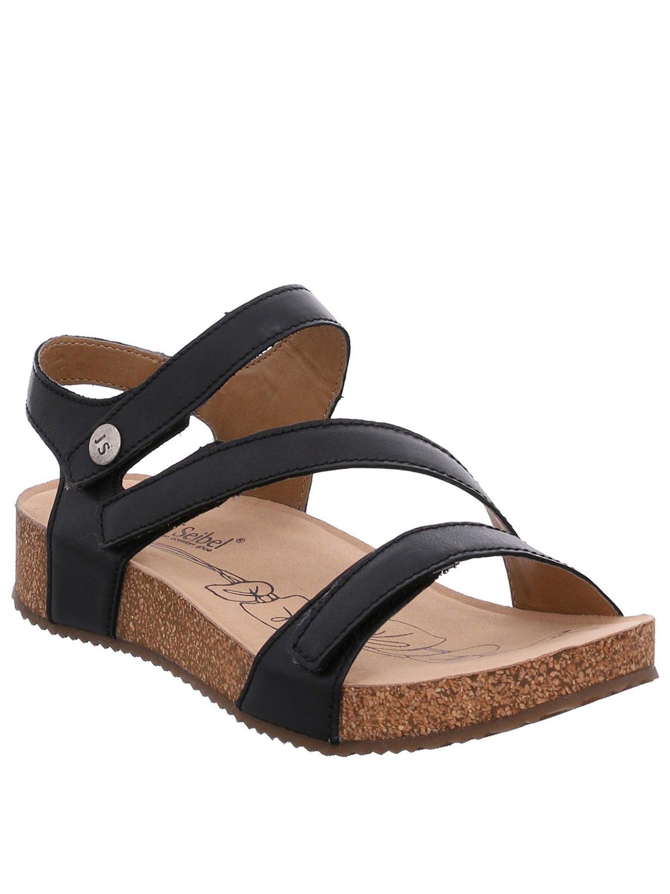  Tonga 25 Flat Sandals - Black