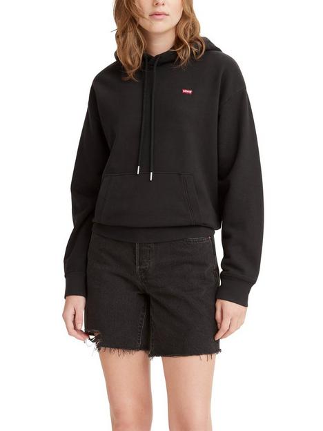 levis-100-cotton-small-logo-standard-hoodie-black