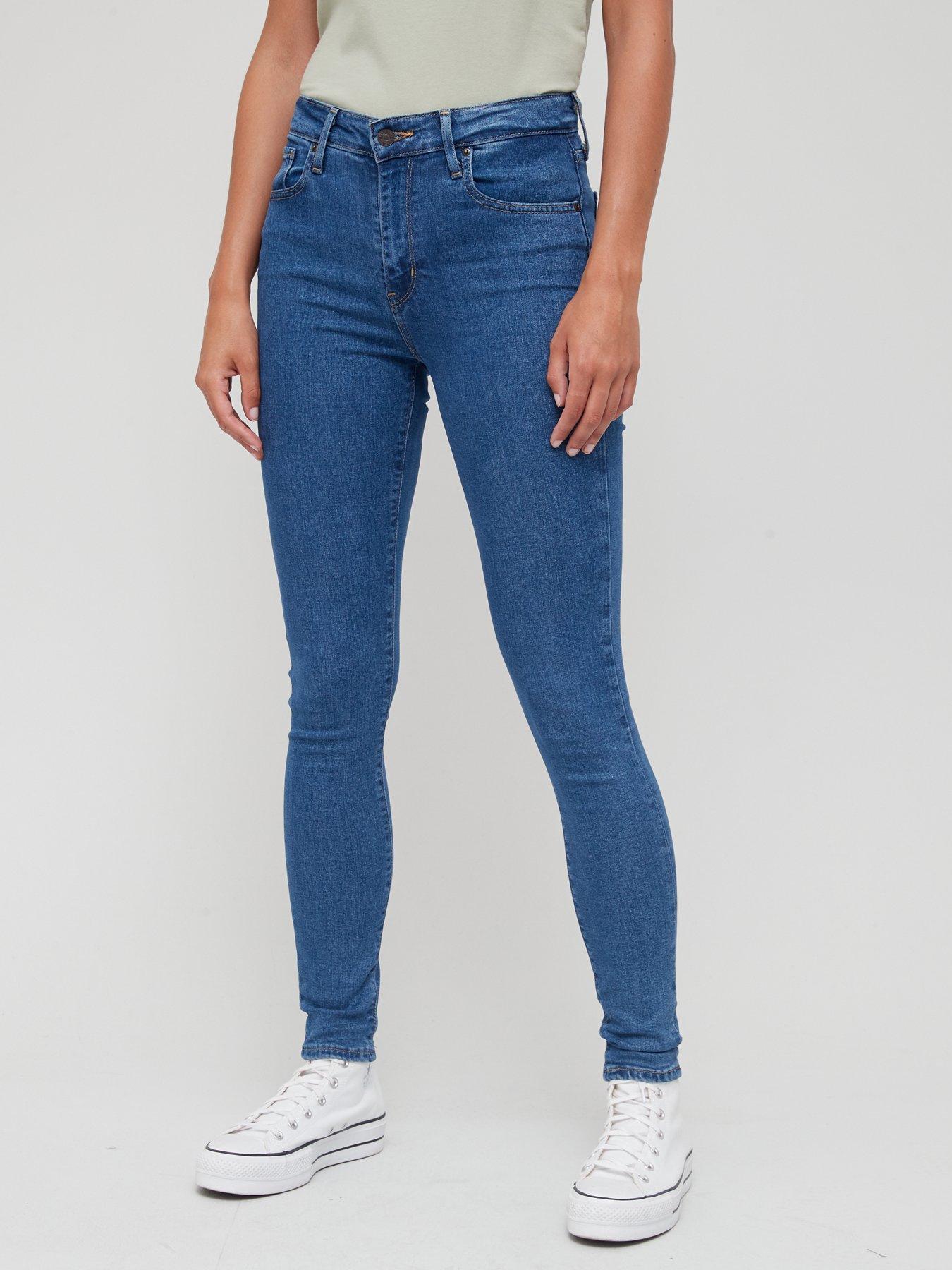 Levi's 721 High Rise Skinny Jean - Dark Blue 