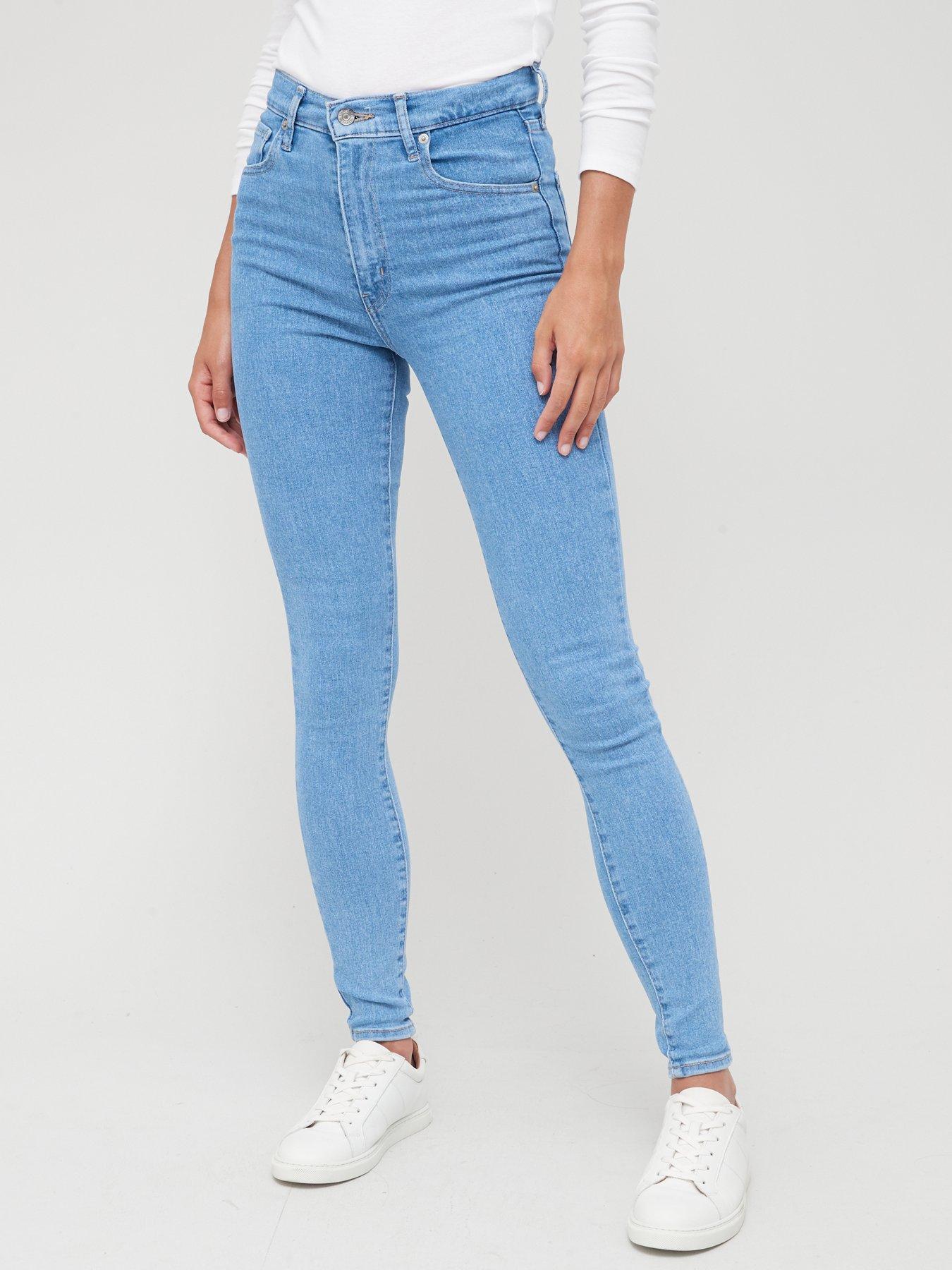 Levi s 721 High Rise Skinny Jean Don T Be Extra Blue Very